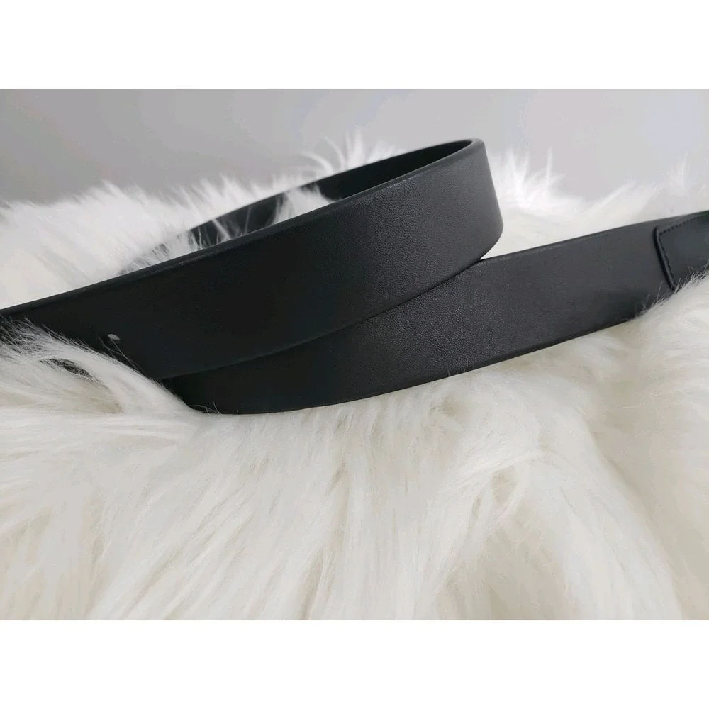 Perry Ellis Men's Size 30 Black Leather‎ Belt